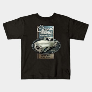 Chevy Classic American Steel Kids T-Shirt